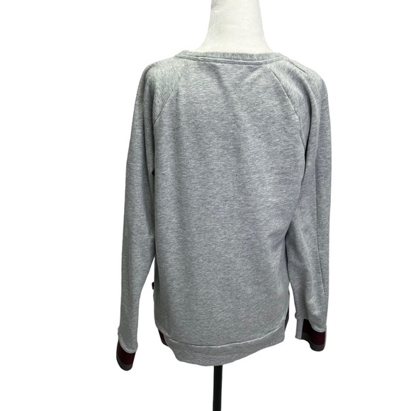 The North Face❤️Grey Jersey Crew Neck Sweatshirt Size M - Picture 5 of 15